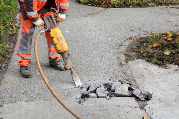 Concrete Sidewalk Removal in Port Angeles