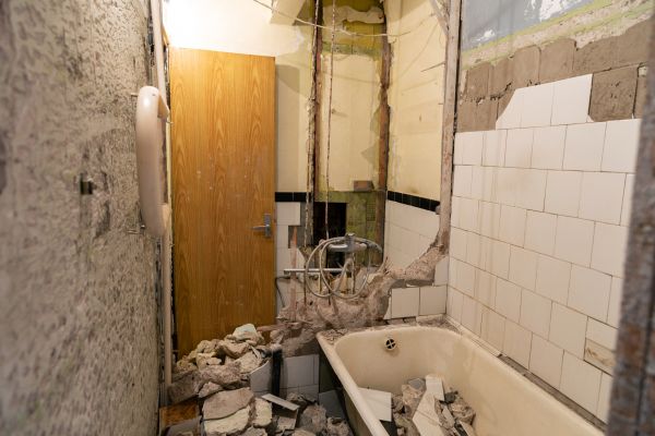 Shower Tile Demolition in Port Angeles