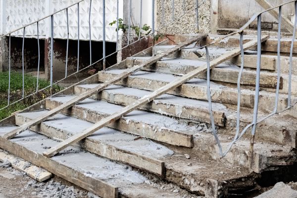 Staircase Demolition in Port Angeles